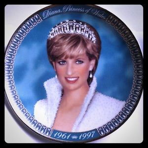 Princess Diana limited edition plate